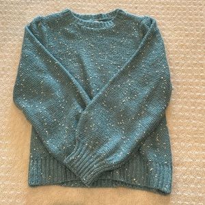 molly braken blue and gold sweater